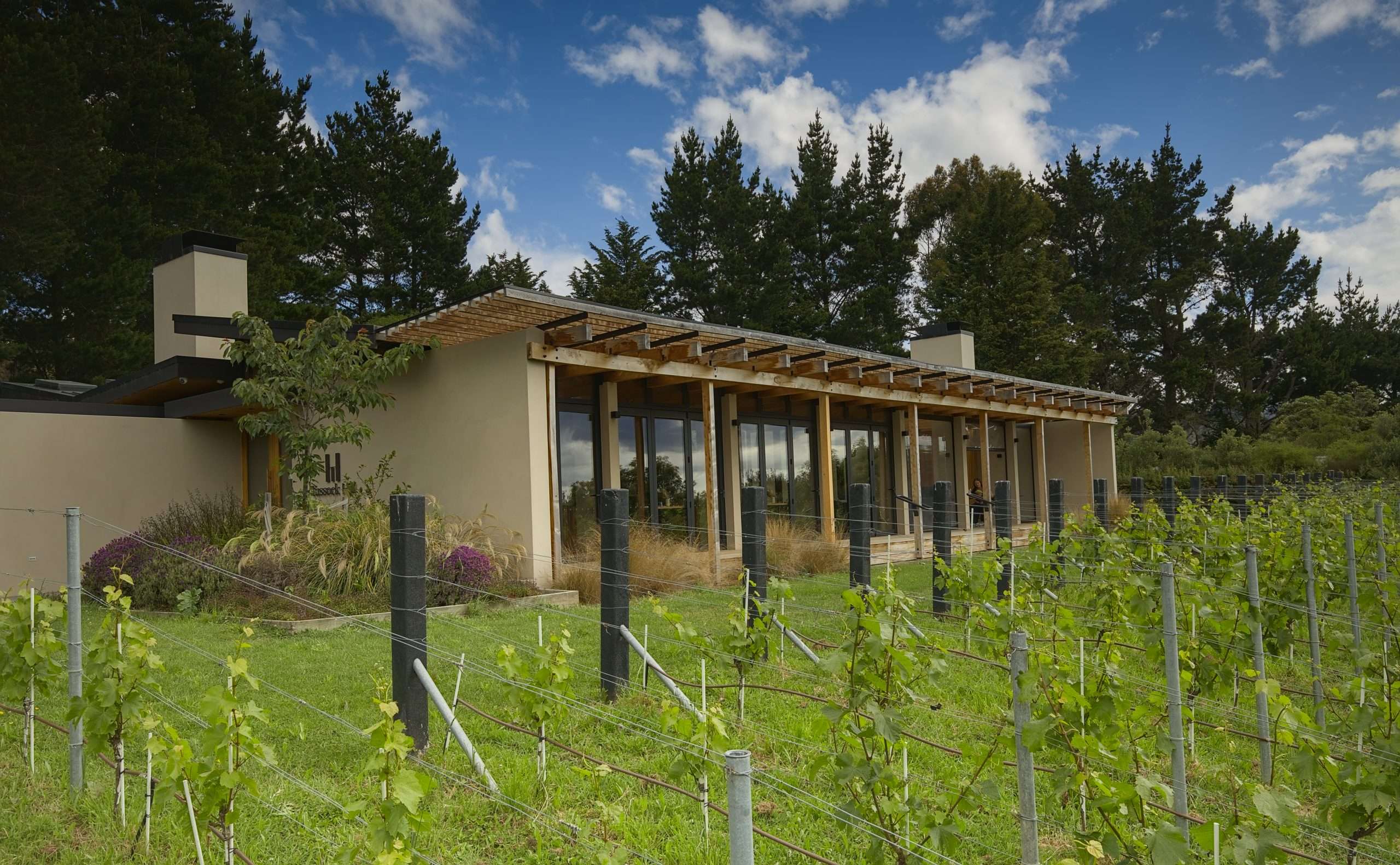 Tussock Hill Vineyard and cellar door restaurant, Cashmere, Christchurch